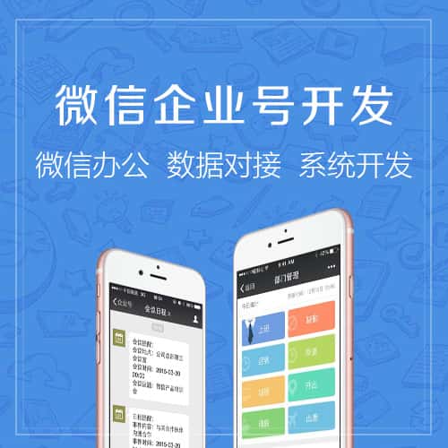 广元微信企业号开发